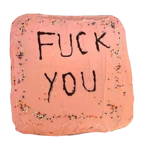 fuck you
